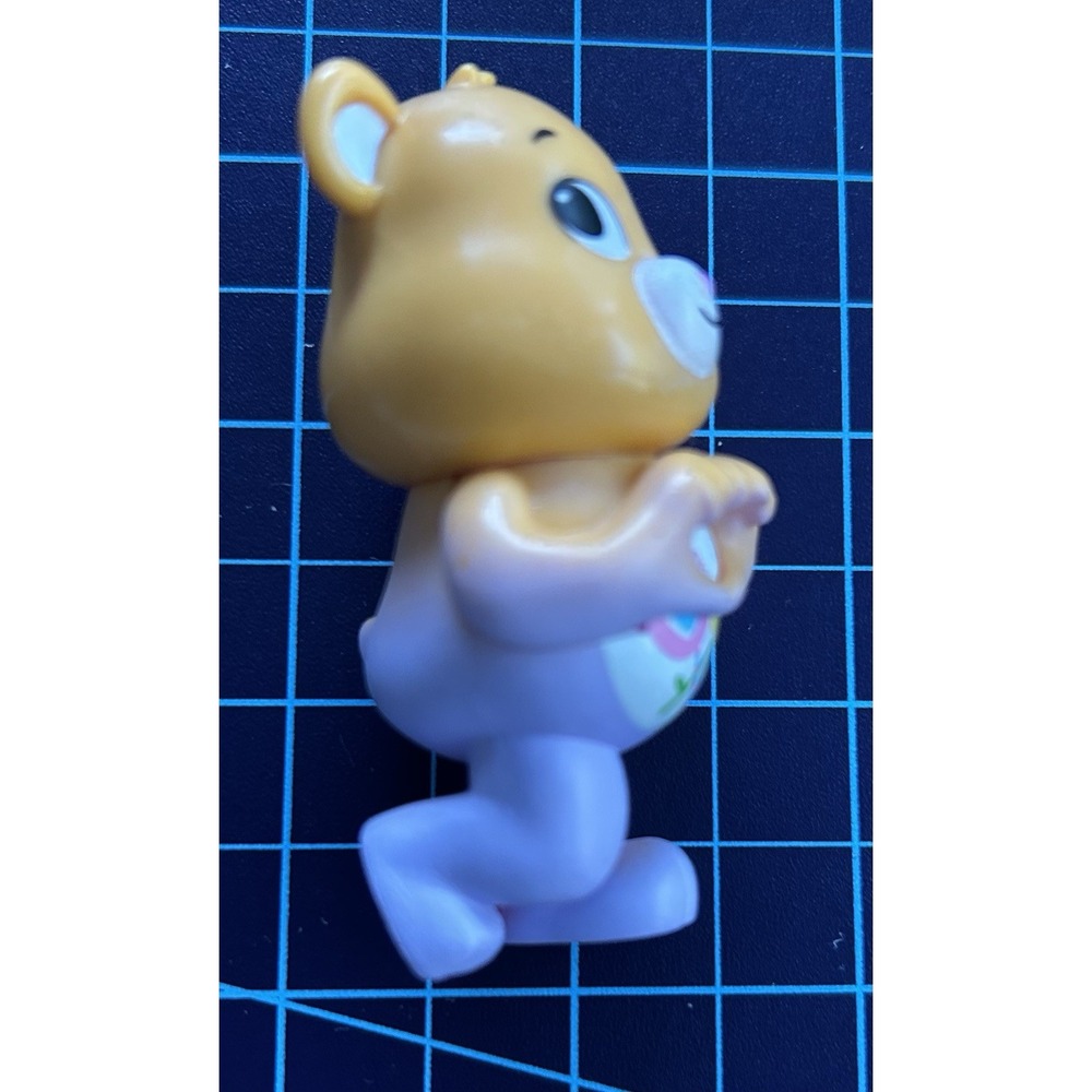 Care Bears Share Bear Purple Mini Toy Figure 3 Inch - Picture 3 of 4